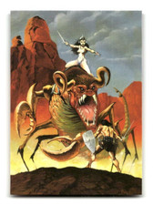 1994 FGG Mike Ploog Fantasy Art Trading Card #40 Scorpion picture