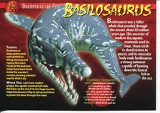 Weird N’ Wild Creatures Monster of the Past Card 55 # Basilosaurus # LC1 picture