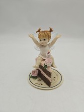 Little Kitchen Fairy Happy Birthday Figurine Fantasy 2002 #106959 picture