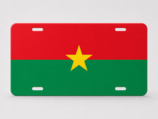 Country Flag Inspired 6x12 Aluminum License Plate Pick Your Country Novelty picture