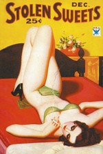 Stolen Sweets (Vintage 1930s) Poster - Risquรฉ Art Deco 24x36โ - Premium ๐ Art picture