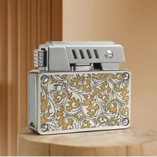 New Retro One-click Ejection Ignition Kerosene Lighter picture