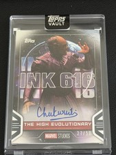 2026 Topps Marvel Vault INK 616 Chukwudi Iwuji High Evolutionary Auto /50 picture
