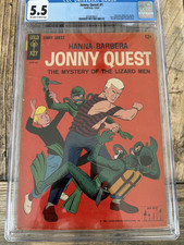 Jonny Quest #1 1964 CGC 5.5 - Only Issue - OW/White Pages picture