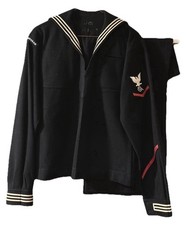 1960s US Navy USS Markab AR-23 MM3 Crackerjack Uniform Jumper Pants Wool picture