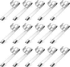 20 Pack Metal Pen Clips, Slide in Pencil Clips for Resin Pens, Snap on Fountain picture