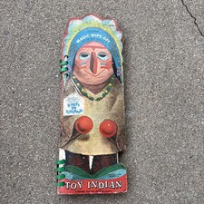 Vintage Golden Book Magic Wipe Off Toy Indian  Book Tall Toy Babes In Toyland picture