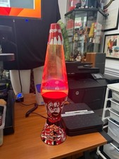 TERRIFIER ART THE CLOWN BLOODY LAVA LAMP - HALLOWEEN HORROR DECOR LARGE 17 Inch picture