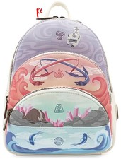 Loungefly Nickelodeon Avatar Last Airbender 4 Elements Nation Mini Backpack Excl picture