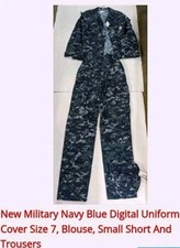 U.S. Navy NWU Type I Digital Camo Uniform Set Blouse & Pants Small NWT picture