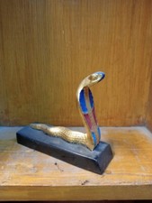 Ancient Egyptian Unique Statue Wadjet Cobra Rare Antique Pharaonic Mythology BC picture