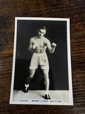 1935 J.A. Pattreiouex Sporting Events & Stars #49 BENNY LYNCH Boxing picture