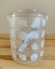 Vintage MCM Culver Clear Lucite Acrylic Insulated Ice Bucket Barware w/ Lid picture