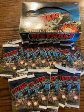 VIETNAM FACT CARDS - SERIES 1 unopened box 1988 DART picture