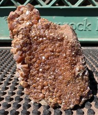 ☘️RR⛏️:360 Sparkly Flashy Vanadinite On Matrix Rock, Morocco, 7.7 Oz picture