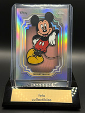 2024 Topps Chrome Disney Mickey Mouse Refractor #1 LOT OF 2 CARDS (Send Offers) picture