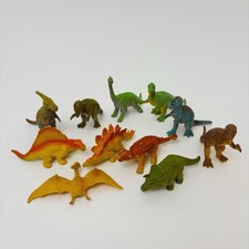 Vintage UKRD Educational Dinosaurs 1992 Action Figure Toy 11 Figurines Lot picture