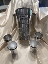 Fabulous Vintage Vogalu French Champagne Ice Bucket Alsace Trimbach Ribeauville  picture