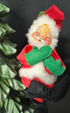 Vintage 1963 Annalee Mobilitee Santa Claus Doll 7