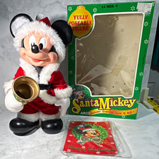 ARCO Disney Mickey Mouse Santa Fully Poseable 10