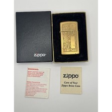 2000 Zippo High Polish Brass