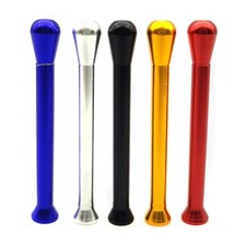 6Pcs Metal Tube Straw Portable Party Tool For Men Mixed Random Color picture