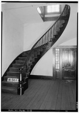 Photo:Auburn Alabama Drake-Samford House Staircase 1934 HABS Interior picture