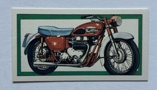 1963 Sweetule Matchless Majestic 650 Model G12 Motorcycle Tobacco Card #38 TR2 picture