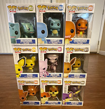 Funko Pokémon Pop Vinyl Figures Mixed Lot 8 Boxed Original Unopened picture