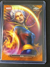 Topps 2026 Topps Chrome Marvel Comics Clea Fanfare Insert FF-09 Orange Wave /25 picture