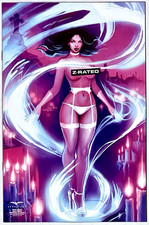 GRIMM FAIRY TALES #2 V3 - Mystere - Platinum - Z-RATED - Sonia Matas - ZENESCOPE picture
