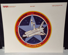 1982 NASA STS-5 Columbia Photo - Red Letter - S82-35627 KODAK Paper picture