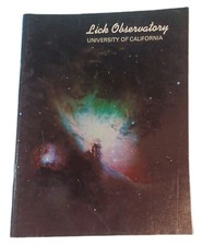 Vtg 1970s Lick Observatory University Of California Guide Booklet Astronomy picture