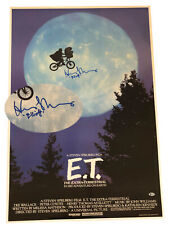 HENRY THOMAS SIGNED AUTO ET FULL SIZE MOVIE POSTER BECKETT BAS COA 11 picture