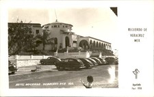 Veracruz Veracruz Hotel Mocambo c1940s-50s Real Photo Vintage Postcard bhn picture