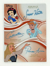 2026 Disney Chronoz- Snow White, Cinderella, & Aurora- Triple Auto- 12/30 picture