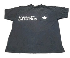 Vintage Harley Davidson Nashville TN 2007 Biker T Shirt Boswell’s Black Graphic picture