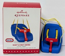 Hallmark Keepsake Ornament 2015 Baby's First Swing Little Tikes Christmas  picture