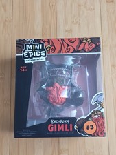 UPSIDE DOWN GIMLI Weta Mini Epics Gimli #26 Vinyl Figure LOTR 20th ERROR SEALED picture