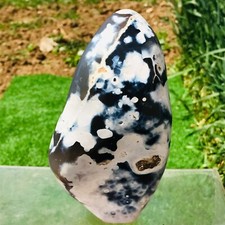 4.54lb Large Natural Orca Agate Quartz Crystal Display Mineral Specimen Healing picture
