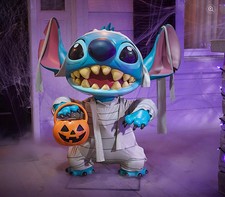 DISNEY 3FT ANIMATED LED STITCH SERVO HALLOWEEN ANIMATRONIC Home Depot 2026 picture