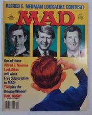 MAD MAGAZINE #322 OCTOBER 1993 LATE NIGHT TV DAVID LETTERMAN PARODY COVER FN picture