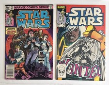 Star Wars #70 + #79 Lot Marvel Comics 1983 / 84 Nice Shape See Photos  picture