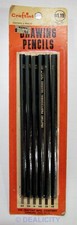 ARTIST CRAFTINT DRAWING PENCILS New 6-Pack 4H 2H H HB 2B 4B NOS Vintage 1960s Ⓢ picture
