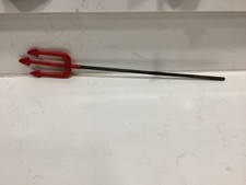 VINTAGE 1989 WITCH TIME ANIMATED ILLUMINATED DEVIL PITCH FORK RARE ACCESSORY HTF picture