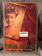 Twin Peaks Laura Palmer The Missing Pieces Metal Tin Sign David Lynch Decor picture