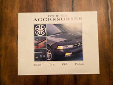 Original 1991 Honda Accessories brochure picture