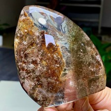 271G Natural Green Ghost Crystal Quartz Crystal Mineral Specimen picture