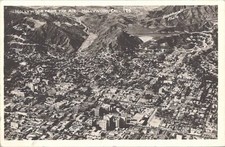 RPPC Hollywood CA City View from the Air 1940s picture