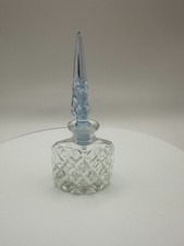 #651 Vintage Tiny Glass Perfume Bottle  picture